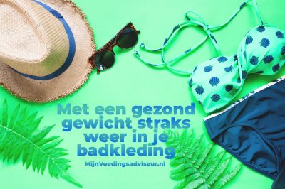 Met een gezond gewicht in je badkleding
